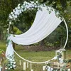 Flores decorativas 1.8m rosas videiras eucalipto folhas simulação festa de casamento arco decoração macio falso seda pvc artificial