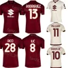 Torino Soccer 10 Nemanja Radonjic Jersey 23 24 Club 32 Vanja Milinkovic-Savic 3 Perr Schuurs 13 Ricardo Rodriguez 8 Ivan Ilic Football Shirt Kits Custom Name Number