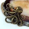 Cluster Ringe Antike Öffnung Einstellbar Großes Tier Für Frauen Männer Octopus Elefant Schmetterling Charme Ring Punk Zubehör Aesthetic228F