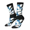 Мужские носки, забавные свободные свободные носки в стиле Харадзюку в стиле Харадзюку, хоккейные носки в стиле хип-хоп, новинка с узором, сумасшедшие носки, подарок с принтом