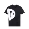 DSQ PHANTOM TURTLE T-shirt da uomo di design italiano Milano Moda Logo Stampa T-shirt Estate Nero Bianco T-shirt Hip Hop Streetwear 10223t