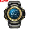 SMAEL 2021 Kleurrijke Mannen Horloge Outdoor Sport Heren Horloges 50M Waterdichte Multifunctionele G Stijl Shock Mannelijke Relogio Masculin265E