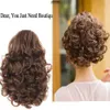 Haarschmuck Frauen Big Curly Chignon Clip in Gummiband Fake Bun Updo Stück Verlängerung Synthetisch Natürlich Styleemr61Ows Drop Del Dhlvo