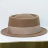 ベレー帽British Wool Fedora Hats for women men men autumn Winter Panama Party WeddingJazzキャップ