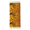 Scarves Yayoi Kusama Mystery Shawl Wrap For Womens Winter Warm Long Soft Scarf Yellow Pumpkin Dots Pashminas Tassel