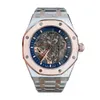 Men's Watch Automatic Mechanical Watch Hollow Movement Stainless Steel Material Top Designer Men's Watch Waterproof