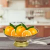 Dinnerware Sets Fruit Tray Decorative Holder Snack High Bowl Dried Plate Wedding Storage Basket Offering Stand Glass Container