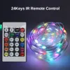 10 M WS2812B fée lumière LED Bluetooth chaîne RGB rêve coloré adressable noël mariage jardin 5VDC 231025