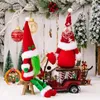 Juldekorationer träd ornament docka glödande gnome party ansiktslöst hängande dekor god dekoration navidad natal gåva hänge 231025