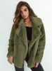 Fourrure pour femme Fausse Fourrure Surdimensionné Manteau En Peluche Femmes Hiver Chaud Épais Veste Moelleuse Vintage Lâche Teddy Pardessus Dames Sexy Party Manteaux De Fourrure Streetwear 231024