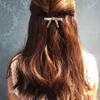 Hårklämmor Barrettes Ny stil M Märke Lyxkvinnor Designer för kvinnor Girls Bowknot Diamond Hair Pins