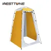 Tält och skyddsrum Westtune Portable Privacy Dusch Tält utomhusvattentätt föränderliga rumsskydd för camping vandring strand toalett dusch badrum 231024