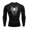 Men s T Shirts Sun Protection Sports Second Skin Running T shirt Fitness Rashgarda MMA Long Sleeves Compression Shirt Workout Clothing 231025