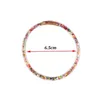 All Weather Glitter Jelly Bangles Filled Silicone Plastic Round Bangle Bracelets Ribbon Bowknot Wristlet Women Gift216G