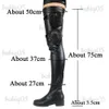 Stiefel Neue Marke Design Plattform Tasche Taschen Oberschenkel Hohe Stiefel Frauen Zipper Casual Sexy Mode Top Qualität Über Das Knie stiefel Frau T231117