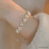 Bracelet en forme de petit chat japonais pour femmes et filles, chaîne en Imitation de perles, bijoux de styliste, cadeau de fête, R231025