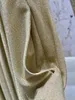 Robes décontractées 2023 Automne / Hiver Couleur Solide Visage Brillant Col Rond Grand Ourlet Taille À Manches Longues A-ligne Maxi Robe Mi Longueur Femme Jupe