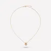 Chan 5 halsband Nytt i LexTrait de Camelia Uxury Fine Jewelry Chain Halsband för kvinnors hänge K Gold Heart Designer Ladies Fashi2878