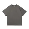 T-shirt col rond pour hommes, en coton, graphique Harajuku, blanc uni, classique, mode coréenne Y2k, Vintage, 2023
