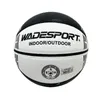 Bälle WADE Classic Tai Chi Schwarz und Weiß PU-Leder Größe 7 Basketball für Erwachsene Indoor Outdoor Ball mit kostenlosem Geschenk 231024
