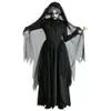 Cosplay Halloween Ghost Bride Witch High Quality Vampire Cosplay Game Soft Horror Demon Costume Black Gaze Dress