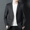 Men's Suits & Blazers Top Grade Designer Casual Fashion Elegant Smart Korean Party Men Slim Fit Jacket Suit Coat Clothing315L