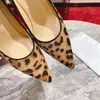 Projektant mody Wysokiej jakości damskie obcasy na wysokim obcasie luksusowe skórzane sandały cienkie obcasy Inkrustowane Rhindiamond AAA Kapcie 1-12 cm obiadowe buty H1433