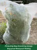 Plantadores sacos de rede de jardim saco de proteção escalável design de cordão à prova de insetos à prova de pássaros proteção de frutas em vasos