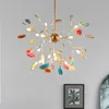 LED Anhänger Kreis Lichter minimalistische kreative Achat Lampe Wohnzimmer Esszimmer Schlafzimmer Persönlichkeit nordische Pendelleuchte