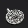 Pendentifs colliers Odin Crow Wolf Rune Viking amulette pendentifs collier bijoux unisexe cadeaux