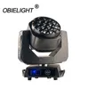 Faisceau led dmx512 à tête mobile, yeux d'abeille pour 19x15w rgbw 4 en 1, éclairage de scène beye 19 k10