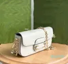 Damentasche Designer Umhängetasche mit Kette Lederhandtasche