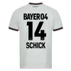 2023 2024 Bayer 04 Home Leverkusen Выездная футбольная майка DEMIRBAY Wirtz BAKKER BAILEY Футболка CH Aranguiz Paulo Schick Camisetas 668