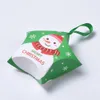 Cadeaupapier 50 sets Kerstcadeaudozen met lint Kerstman Snoepdoos Vrolijk Kerstfeest Cadeauverpakking Zakken voor cadeautjes Snoepjes Koekjes 231024