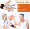 Handgrepen Grip Finger Power Onderarm Sterkte Spierherstel Workout Grijper Fitness Gym Exerciser Trainer Revalidatie Accessoires 230406