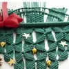 Tapisserier Macrame Christmas Tree Wall Hanging Tapestry Woven Handmade Boho Decoration Bohemian Decor for Living Room Kids Baby Gift 231023