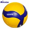 Balls Volleyball No. 5 V200W Team Women's Volleyball FIVB Indoor Competition Ball Genuine 231024