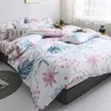 Sängkläder sätter grå ränder Set nordiska dubbla dubbelsängar som täcker täcke heminredning sängkläder sängkläder vuxna 4 st 231025