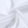Cortinas de chuveiro Flamenca Branco Ilhó Boho Moderno Poliéster Tecido Impermeável Sólido Decorativo Fazenda Cortina de Chuveiro 231025