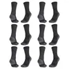 Sports Socks 6 Pairs Breathable Foot Protection Thickening Warm Mid-Tube Outdoor Work For Women And Men