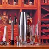 Outils de bar Kit de barman Boston Cocktail Shaker ensemble pour boissons mélangées Martini outils de bar à domicile en acier inoxydable le cadeau parfait 231025