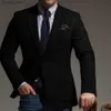 Men's Suits Blazers Single-breasted Male Suit Men's New Jacket Man Jackets Lapel Men's Woolen Coat Mens Suits Luxury Designer Blazers Social Dress Q231025