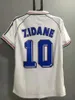 1998フレンチクラシックヴィンテージジャージ1982 84 86 88 90 98 00 04 06 Zidane Soccer Jerseys Maillot De Foot Mbappe Rezeguet Desailly Henry Plationi Retro Men Kids Football Kit