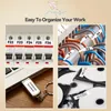 Mini Label Printer Bluetooth Labeling Machine DIY Self-Adhesive Sticker Thermal