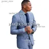 Men's Suits Blazers Men's Suits 2 Piece Slim Fit Single Breasted Point Lapel Jacket Pants Business Formal Office Wedding Groom Prom Tuxedo Blazer Se Q231025