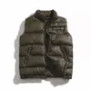 Hommes gilets haut veste d'hiver vers le bas gilet lettre impression Parkas manteau vêtements d'extérieur pour femmes coupe-vent chaud épais vêtements taille m-xxxl248y