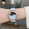 Titta på Vans Cleeeff Arpellss Women's Women Fashion Luxury Cleefly Van Causal Watch Designer Quartz New Women's Diamond Inlaid Minimalist Montre de Luxe SS3O Y8Q3 IRY8