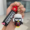 Kawaii bulk anime bil nyckelchain doll charm tillbehör nyckelring grossist i bulk söta par studenter personlig kreativ valentins dag gåva 5 stil aa8 dhl