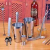 Bar Tools Bartender Kit Boston Cocktail Shaker Set för blandade drycker Martini Home Bar Tools Rostfritt stål Den perfekta gåvan 231025