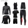 Trainingspakken voor heren 2022 Sportkleding Hardloopset voor heren Basketbalbeha Strak sportpak Fitness Strak sportpak Hardlooptraining Atletiekpak Q231025